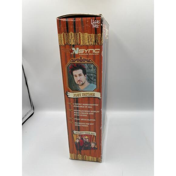2000 Living Toyz NSYNC Joey Fatone Marionette. NIB - Picture 6 of 8